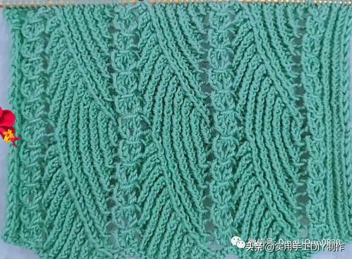 針織作品 40個美麗的針織針跡設(shè)計圖案